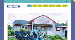 Desktop Screenshot of blueberrycreekveterinary.ca